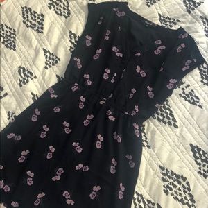 Madewell Navy Floral Dress Sz 2
